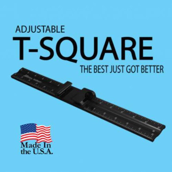 T Square for Sooper Edge & Big Blue Rulers